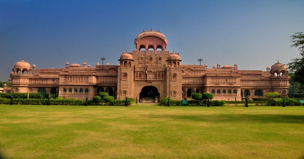 The royal palace in Bikaner