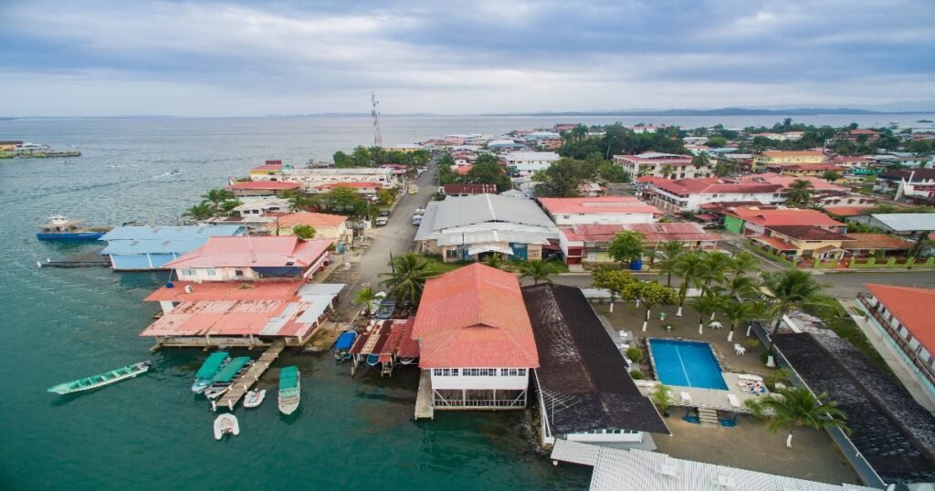 Panoramic view of Bocas-del-Toro