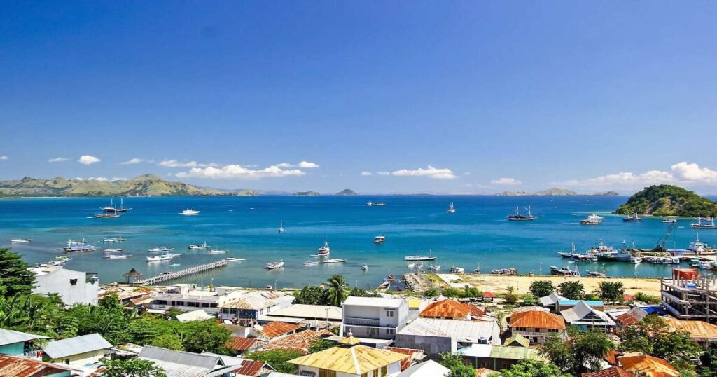 "Panoramic view of the Flores Islands"