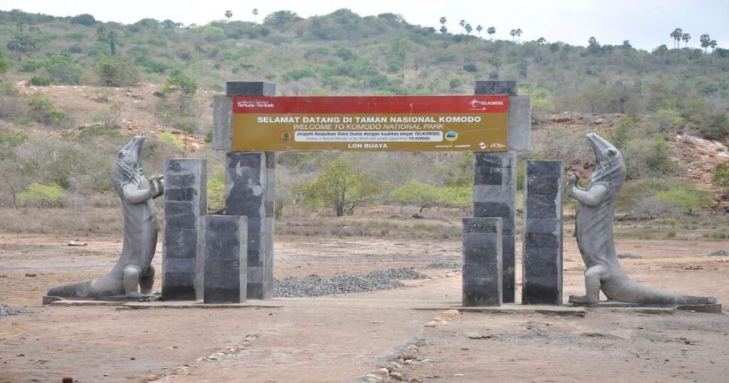 Entrance of Komodo National Park