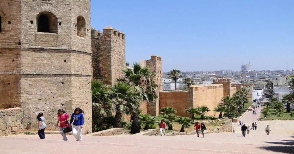 "Kasbah of the Udayas in Rabat."