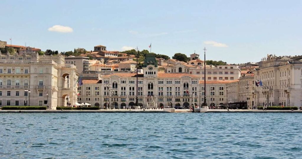 Piazza Unità d’Italia in Trieste with its grand architecture and Adriatic backdrop.